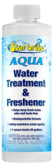 STAR BRITE AQUA frasco frontal mostrando etiqueta y dosificación para agua fresca