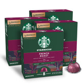 Starbucks cápsulas Vertuo empaquetado frontal mostrando 32 unidades y conveniencia