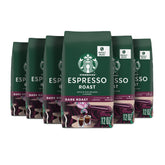 Starbucks empaque frontal mostrando seis bolsas y conveniencia de compra