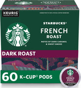 Starbucks caja frontal mostrando 60 cápsulas y conveniencia en casa
