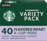 Starbucks caja frontal del surtido 40 cápsulas mostrando variedad y conveniencia