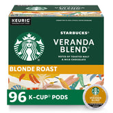 Starbucks packaging delantero mostrando las 96 cápsulas y conveniencia