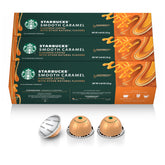 Starbucks cápsulas frente del paquete mostrando el diseño y conveniencia