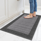 StepRite alfombra frontal en chenilla gris, confort al instante