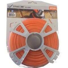 Stihl hilo .095" vista frontal, duradero y alta visibilidad