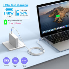 StinkLight primer plano del puerto USB‑C mostrando conexión segura y estable