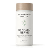 Stonehenge Health Dynamic Nerve frente del envase mostrando presentación y benefici