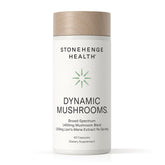 Stonehenge Health frasco frontal mostrando etiqueta y beneficios claros