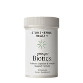 Stonehenge Health frasco frontal mostrando envase protegido y beneficio conservación
