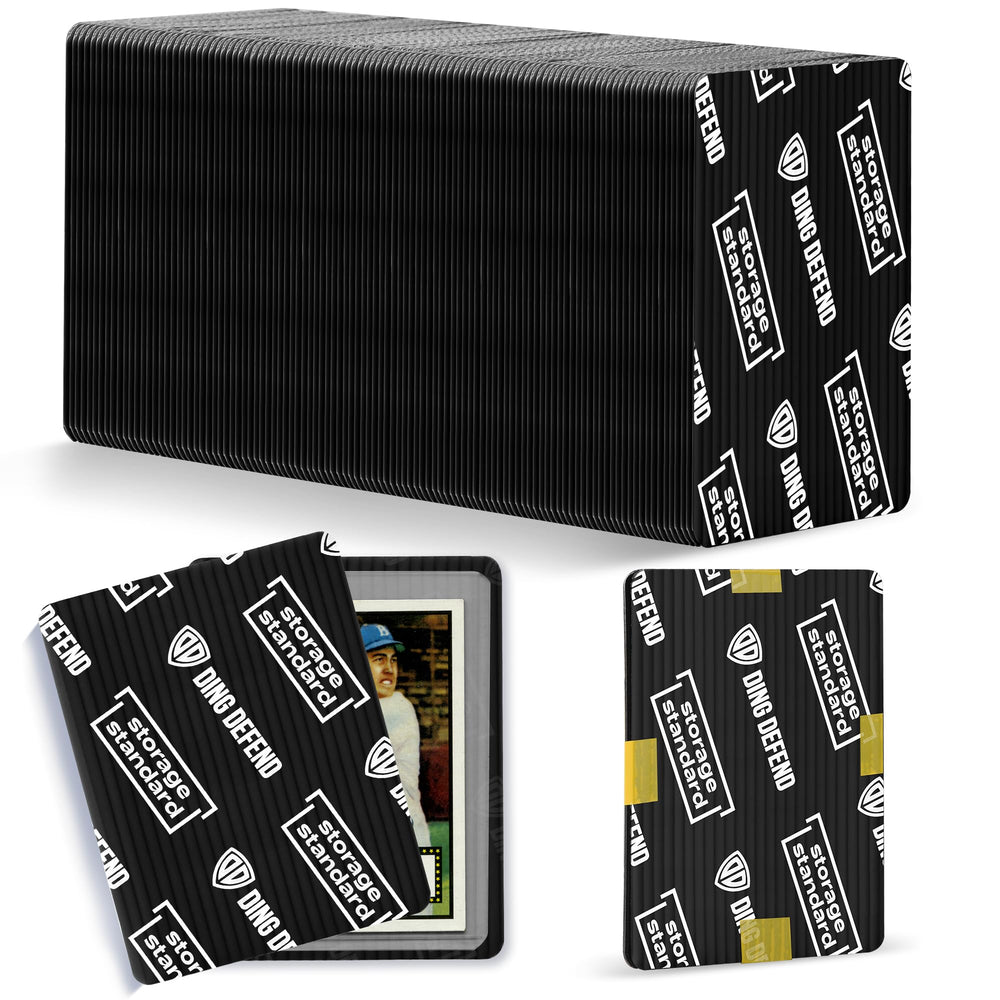Storage Standard paquete frontal Ding Defend mostrando 110 protectores, protección profesional