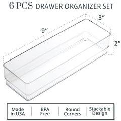 STORi primer plano del plástico transparente mostrando acabado resistente y sin BPA