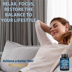 StrongVit ingredientes naturales en tela resaltando adaptógenos