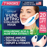Stylia empaque frontal mostrando la mascarilla y beneficio reafirmante