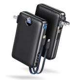 Sucursal Sucrosey frontal con enchufe plegable mostrando portabilidad y recarga directa