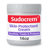 Sudocrem envase frontal 14oz mostrando etiqueta clara y protección