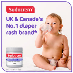 Sudocrem textura cremosa en primer plano facilita aplicación suave
