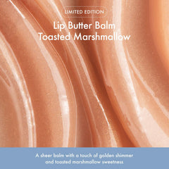 Summer Fridays Lip Butter Toasted Marshmallow tubo con destellos dorados
