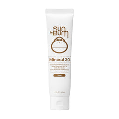 Sun Bum envase frontal del protector facial con color mostrando etiqueta y tamaño