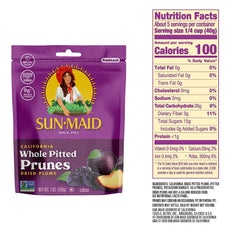 Sun-Maid ciruelas en receta horneada, beneficio: aportan humedad y dulzor natural