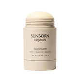 Sunborn Organics envase frontal del stick muestra pureza y uso práctico