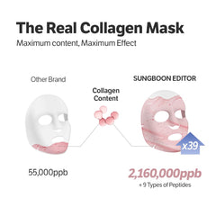 SUNGBOON EDITOR comparación tamaño con mano para entender cobertura facial