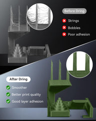 SUNLU S1 Plus ventilador interno en acción mejorando el secado y uniformidad