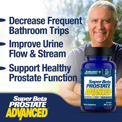 SUPER BETA PROSTATE ingredientes secos como licopeno y reishi para apoyo prostático