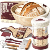 Superbaking kit frontal en caja mostrando todos los accesorios y listos para regalar