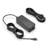Superer cargador frontal 65W mostrando diseño compacto y conexión segura