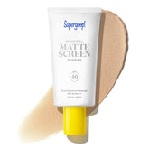 Supergoop! tubo frontal mostrando diseño y tamaño 45 mL para protección visible