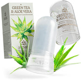 SVARA barra frontal con aroma té verde y aloe vera, frescura natural