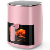 Sweetcrispy freidora frontal con ventana para vigilar y cocinar eficientemente