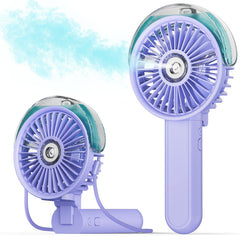 SWEETFULL vista frontal del ventilador mostrando diseño compacto y beneficio portátil