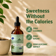SweetLeaf usado en batido saludable para sabor natural