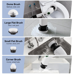 Swyprrix conjunto de ocho cabezales con variedad para distintas superficies