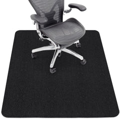 Sycoodeal alfombrilla frontal empaquetada mostrando tamaño y color negro, protección visual