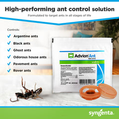 Syngenta Advion close-up of gel bait texture illustrating palatability
