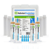 Syngenta Evolution envase frontal mostrando jeringa y etiqueta clara de producto y beneficio