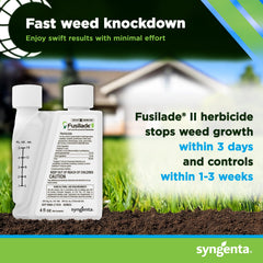 Syngenta Fusilade II aplicación con aspersor para control selectivo de gramíneas