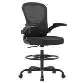Synorla silla alta vista frontal con postura ergonómica y soporte personalizable