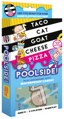 Taco Cat Goat Cheese Pizza vista frontal del paquete resistente al agua, ideal para exteriores