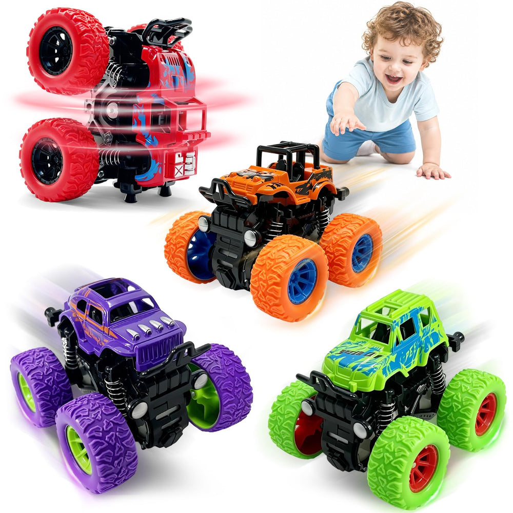 taessv frente del set mostrando cuatro colores, atractivo visual para niños