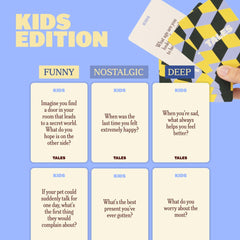 TALES cartas sobre mesa familiar promoviendo conversación cercana