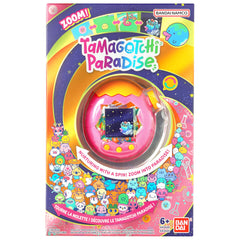 Vista del modo laboratorio con minijuegos, Tamagotchi opciones creativas de juego