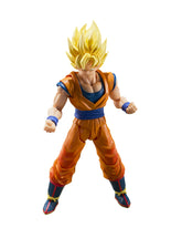 TAMASHII NATIONS Goku frontal en caja oficial mostrando autenticidad