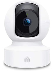 Tapo Kasa EC70 vista frontal con base, fácil instalación y monitoreo claro