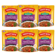 TASTY BITE presentación frontal del pouch mostrando la marca y facilidad de uso
