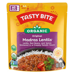 TASTY BITE pouch en microondas listo para calentar, conveniencia para comidas rápidas