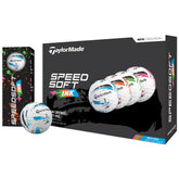 TaylorMade Speed Soft Ink vista frontal del envase, identifica el pack y su valor