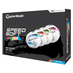 TaylorMade detalle de la textura de la cubierta mostrando cascos y acabado suave